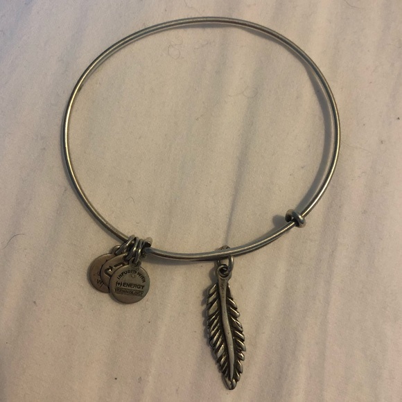 Alex and Ani Jewelry - Alex and Ani Feather Charm Bracelet